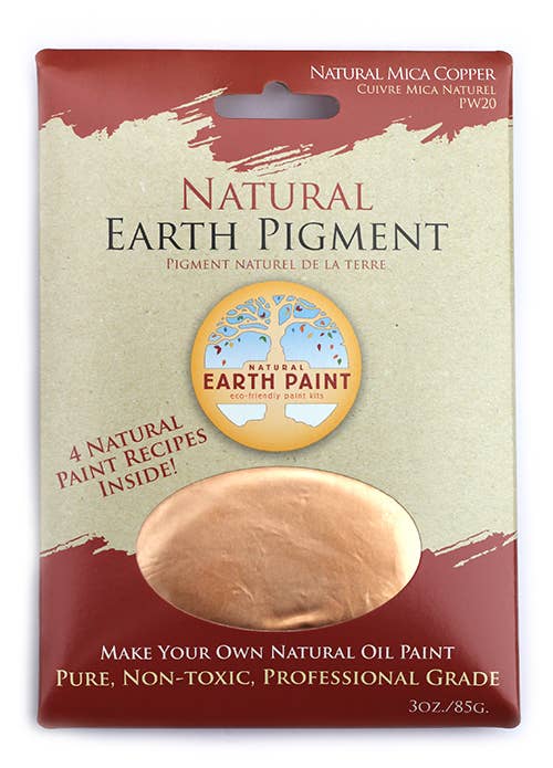 Natural Earth Paint - 3 oz. Earth & Mineral Pigments