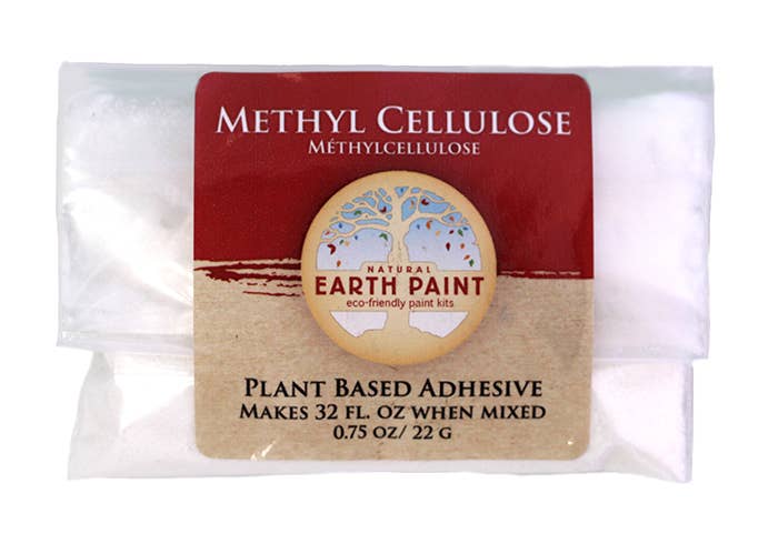 Natural Earth Paint - Methyl Cellulose (Natural Adhesive) - 3 oz.