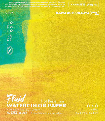 Fluid Watercolor Paper Block