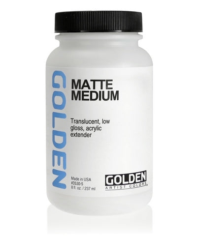 Golden Matte Medium 8oz