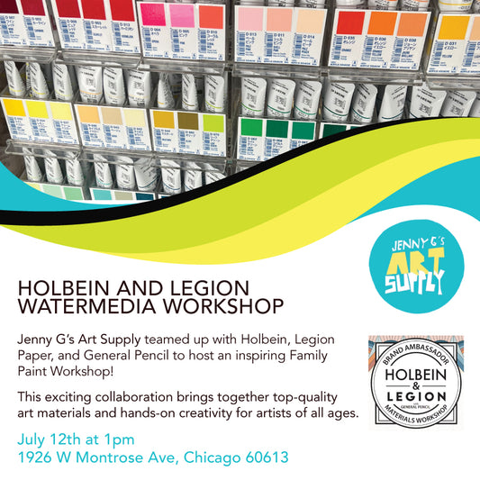 7/12 Holbein & Legion Watermedia Workshop