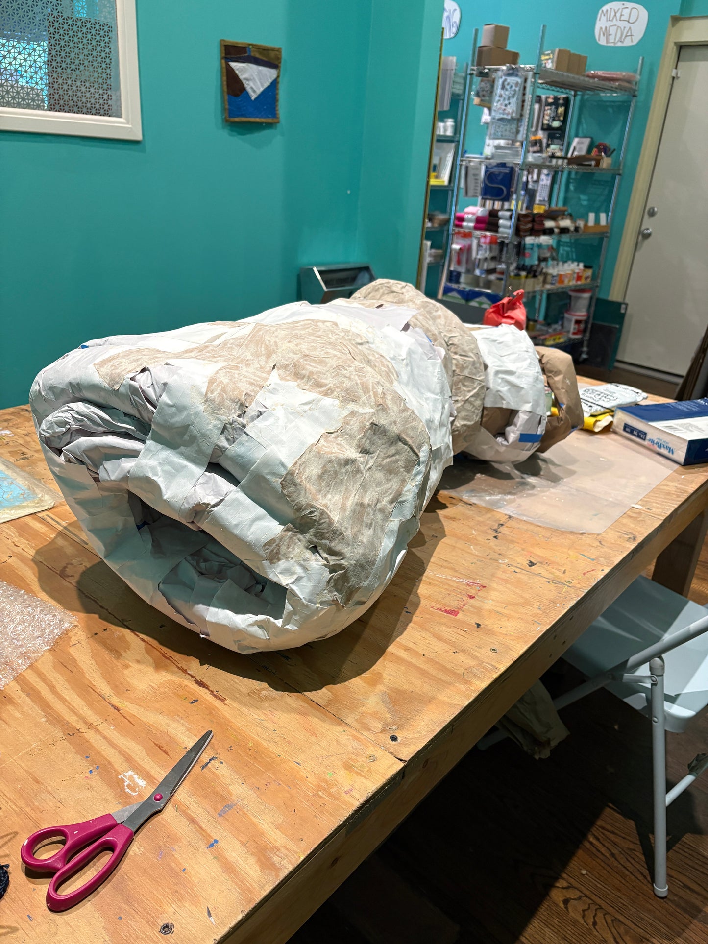 10/7, 10/13, 10/14, 10/20, 10/27 Help me make a Papier Mâché Monster!