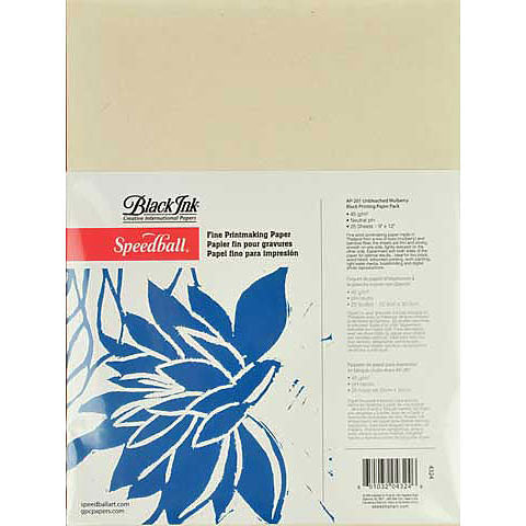 Speedball Unbleached Mulberry Paper