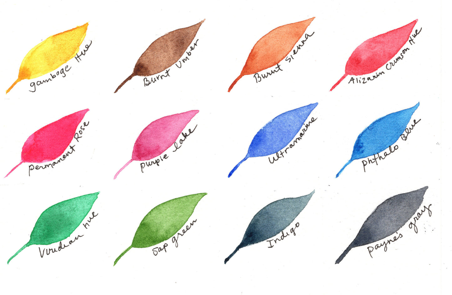 Yasutomo Niji Watercolor set 12 Clrs