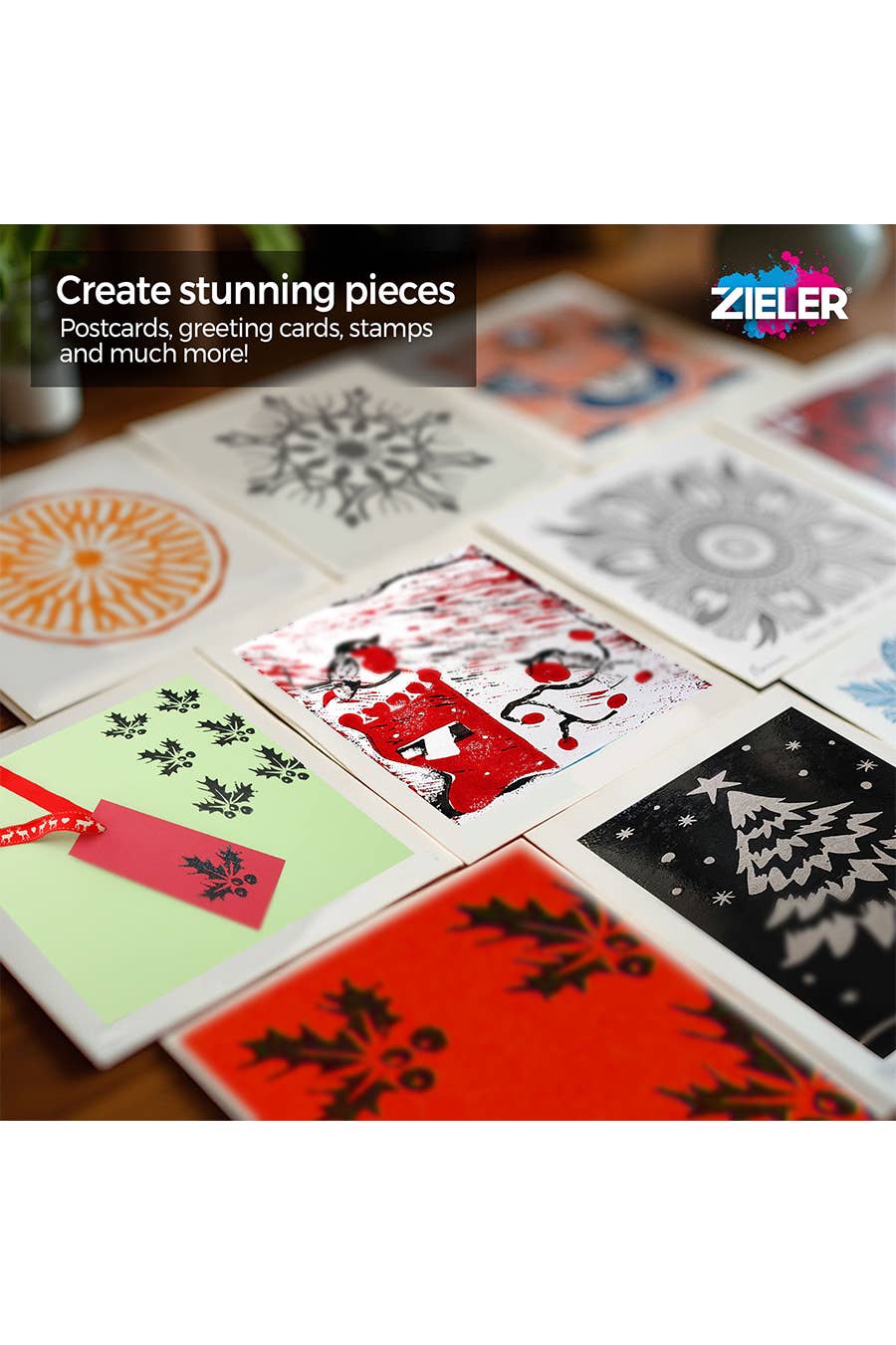 Zieler A5 Soft Cut Lino Printing Bloc Sheets