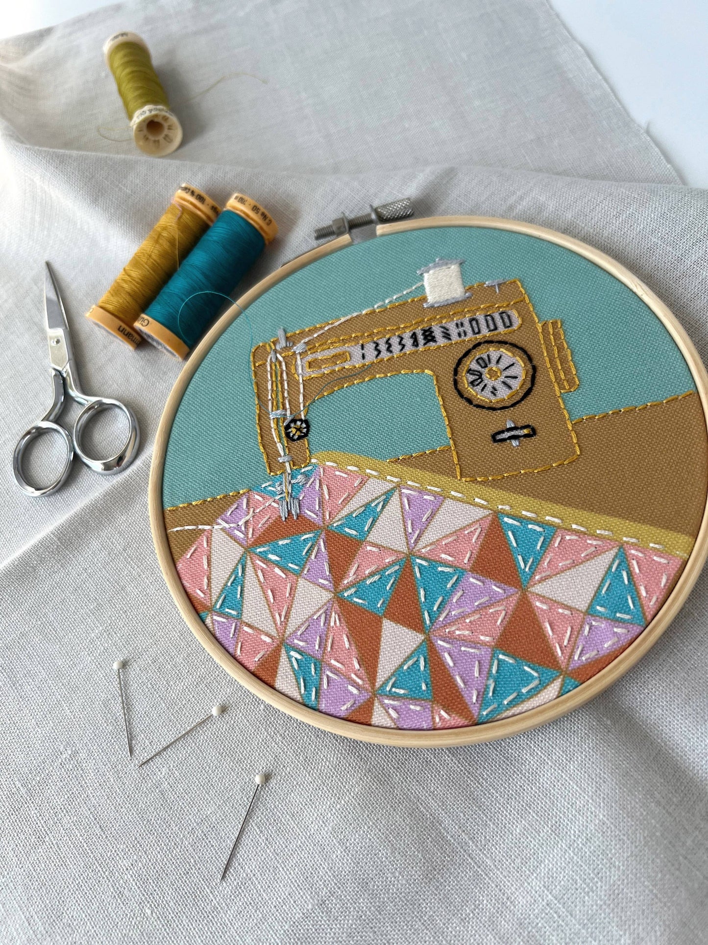 Rikrack - Quilt Embroidery Kit