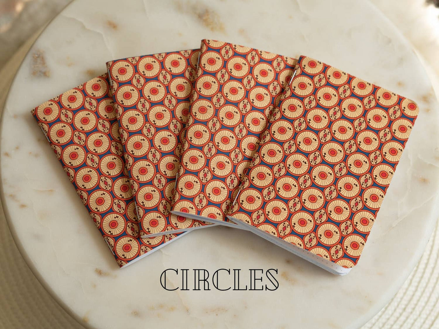 Pounded Yam Productions - African Print Ankara B7 Lined Notebook