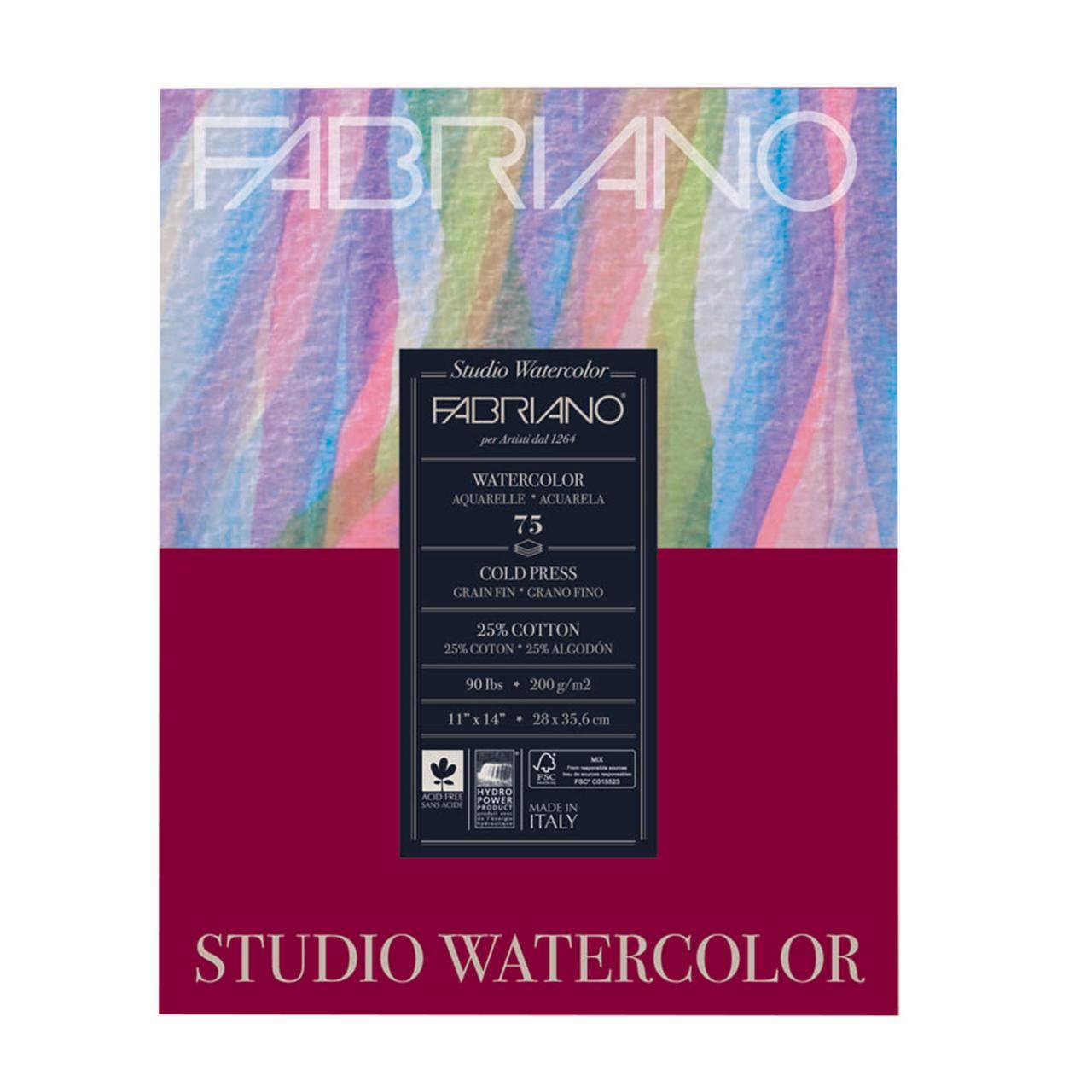 Fabriano Studio Watercolor Pad