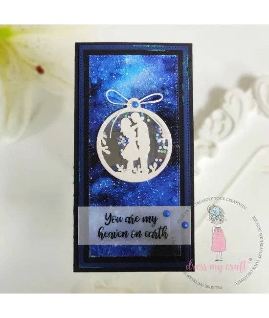 Ecstasy Crafts Distributing - Dress My Craft Transfer Me - Night Background