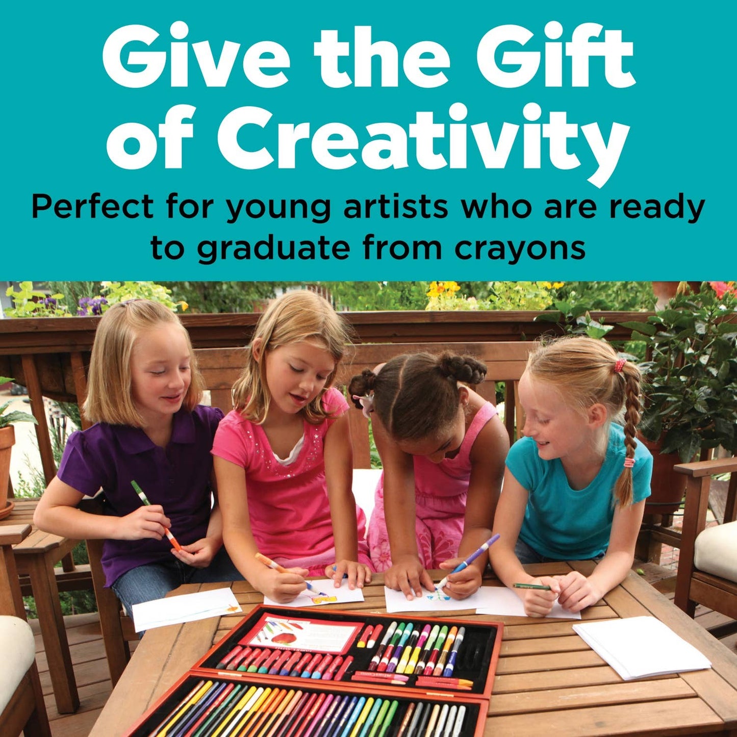 Faber-Castell - 64- Piece Young Artist Essentials Art Set Gift Set for Kids