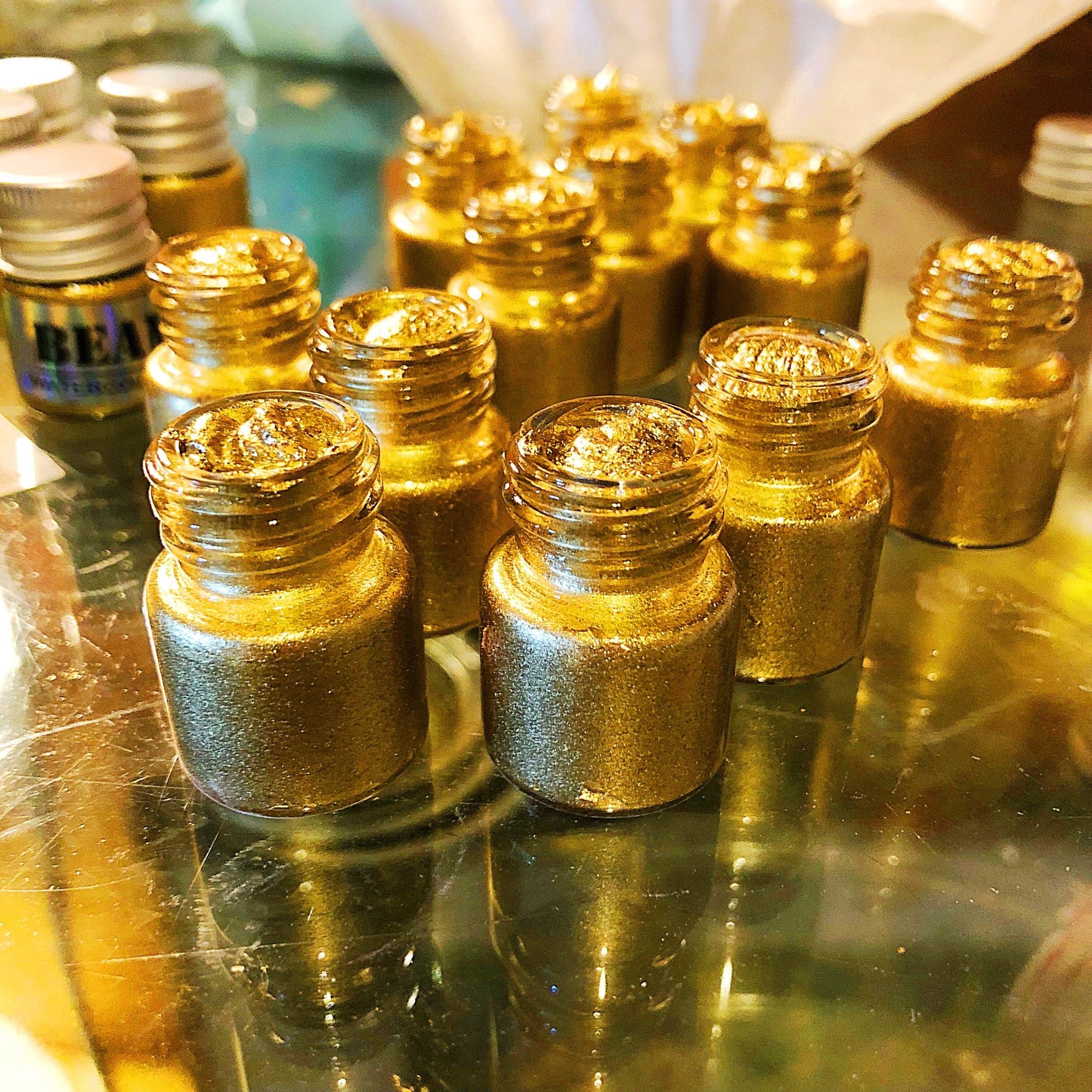 Beam Paints - Tiny Glass Jars of Color