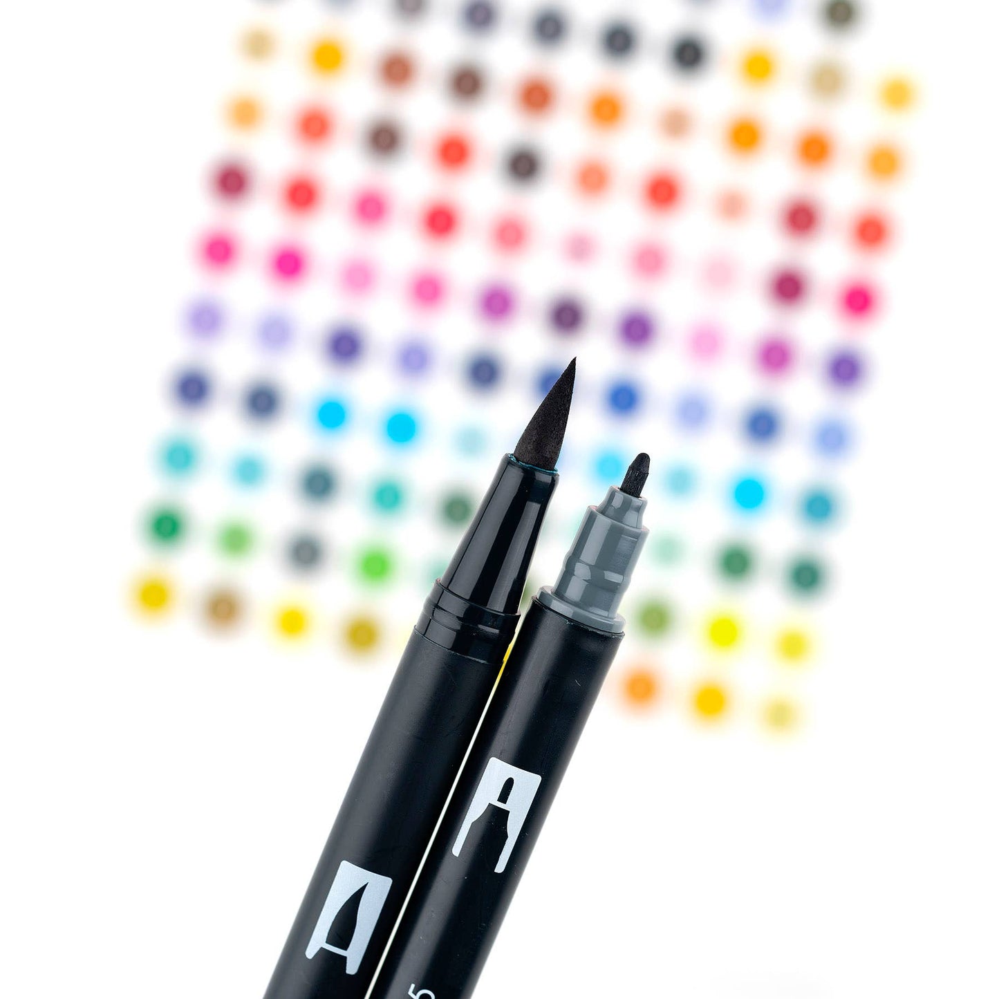 Tombow - Dual Brush Pen Art Markers: Grayscale - 10-Pack