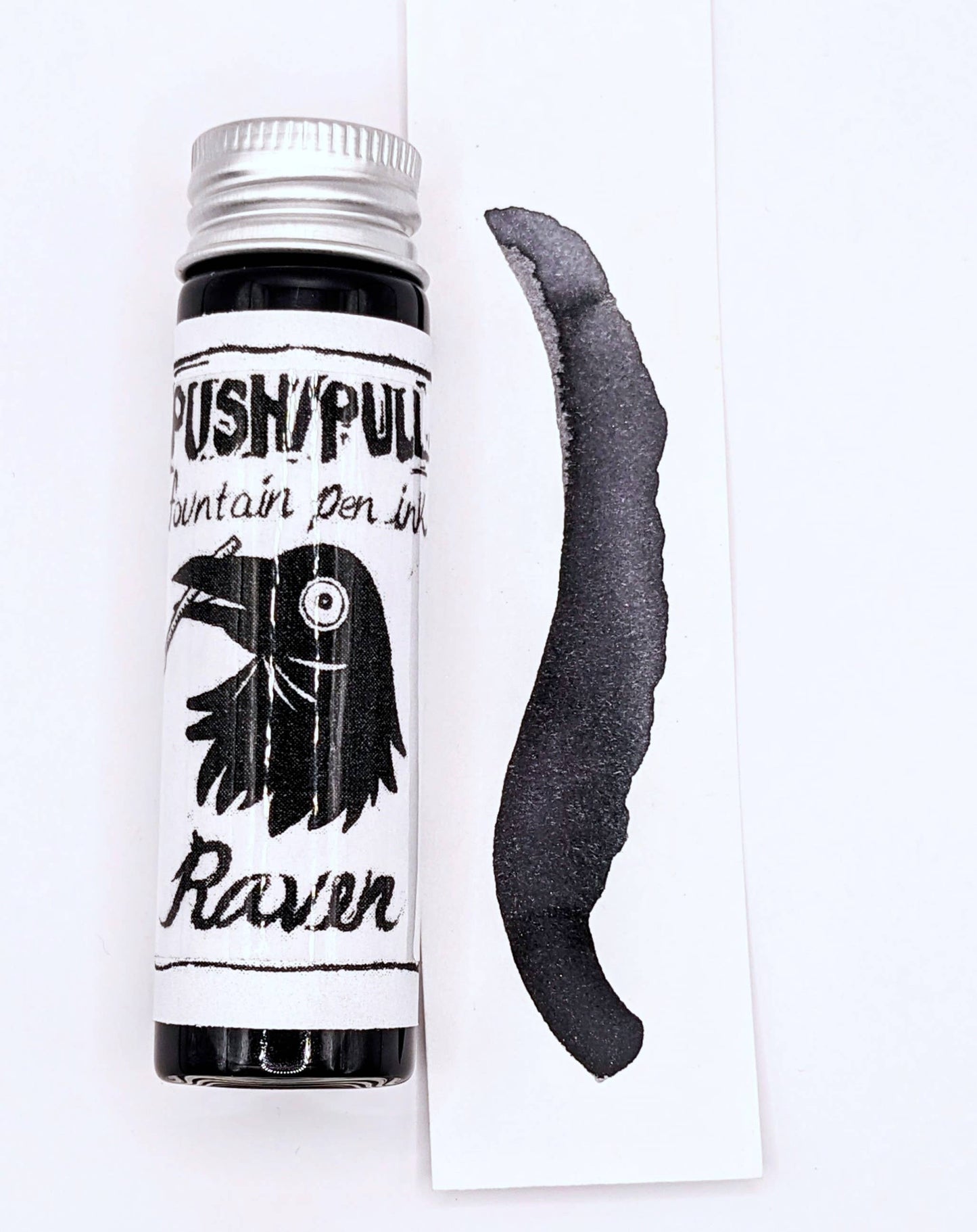 Push/Pull - Fountain Pen Ink - Raven