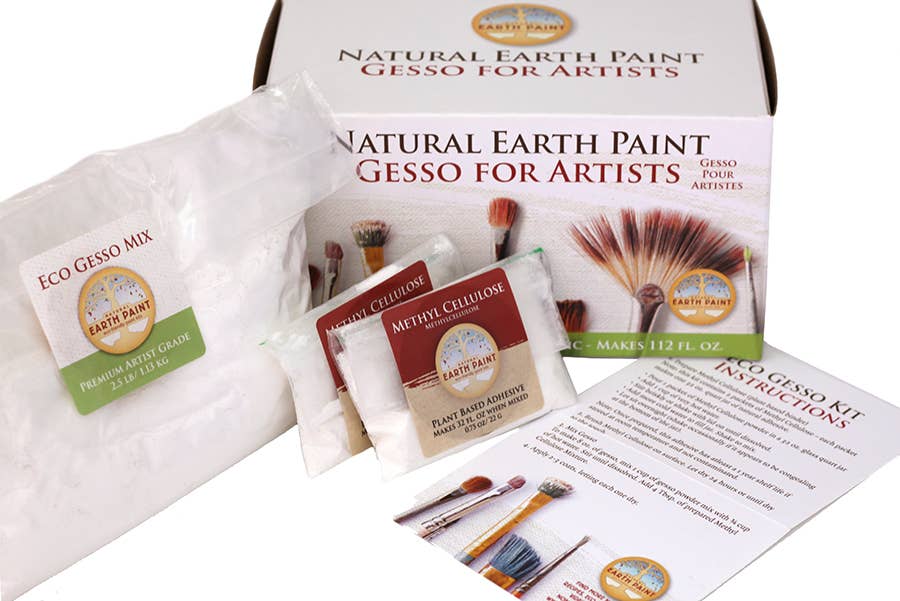 Natural Earth Paint - Eco Gesso Kit