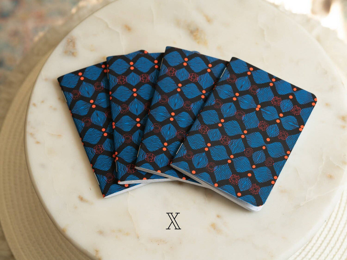 Pounded Yam Productions - African Print Ankara B7 Lined Notebook