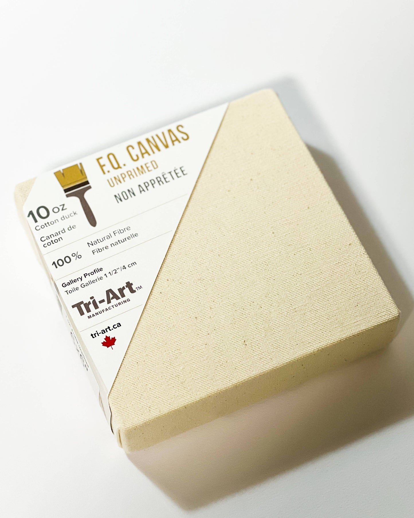 Tri-Art Mfg. - Tri-Art FQ Canvas - Gallery 1 1/2" Profile Unprimed - 6x8"