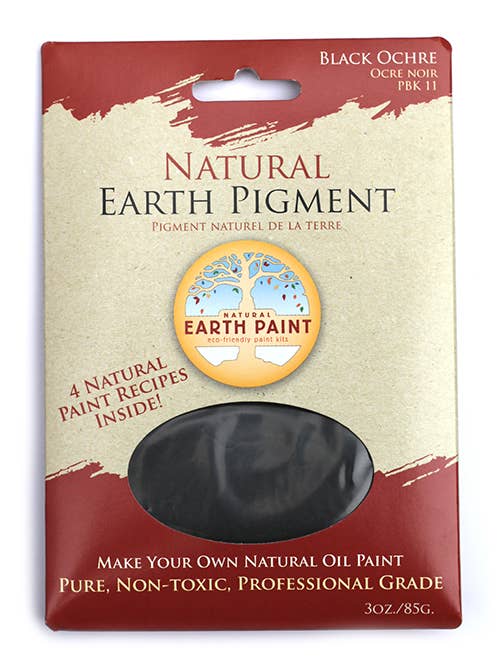 Natural Earth Paint - 3 oz. Earth & Mineral Pigments