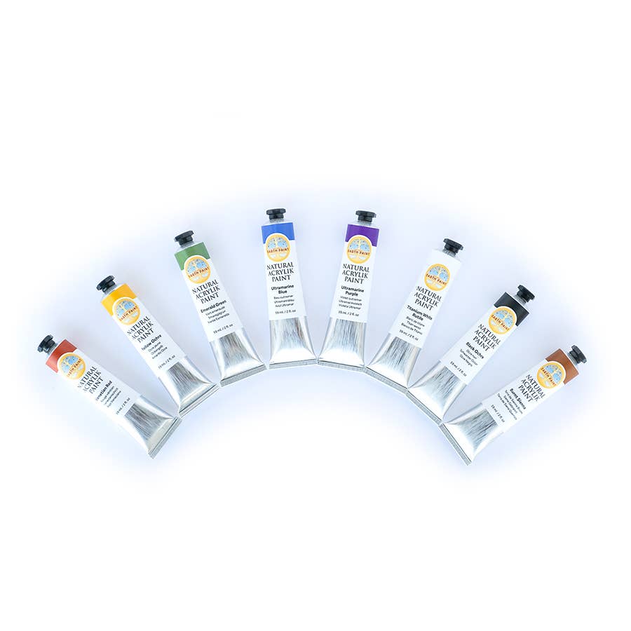 Natural Earth Paint - Natural Acrylik Paint™ - Individual Tubes