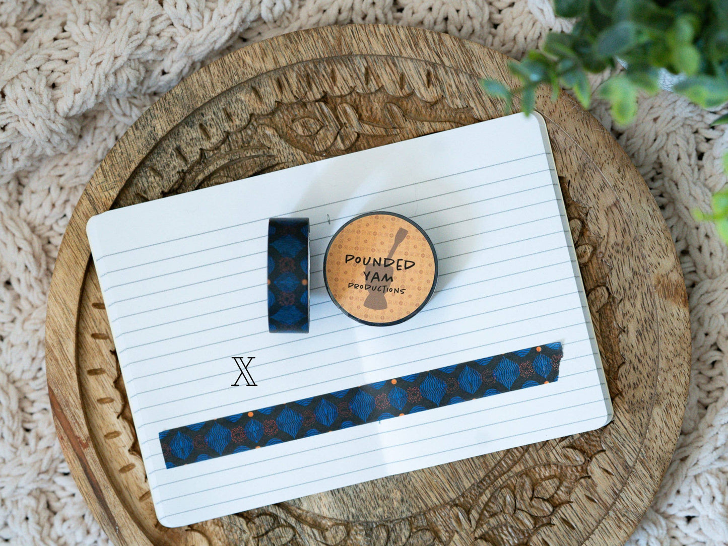 Pounded Yam Productions - African Print Ankara Inspired Washi Tape Collection 1