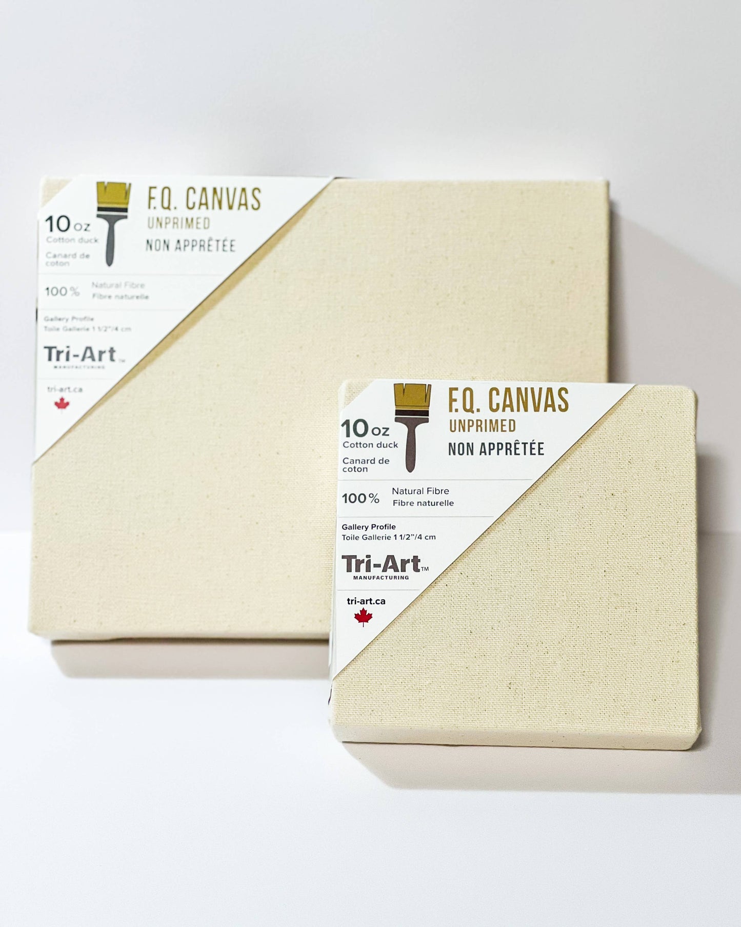 Tri-Art Mfg. - Tri-Art FQ Canvas - Gallery 1 1/2" Profile Unprimed - 6x8"