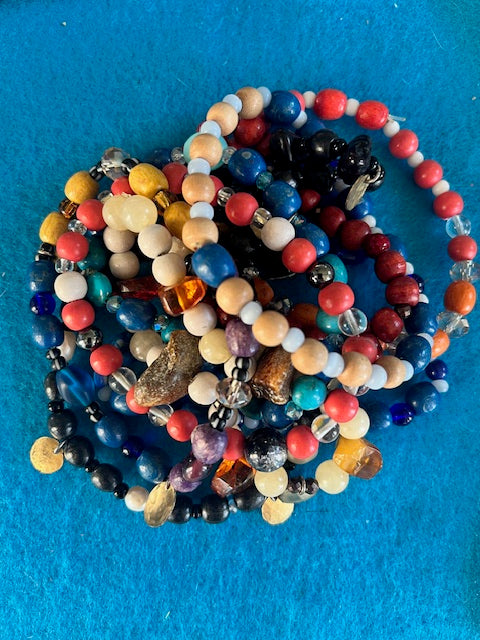 Thursday, June 12 Beading Therapy Workshops: Funky Beaded Bracelet