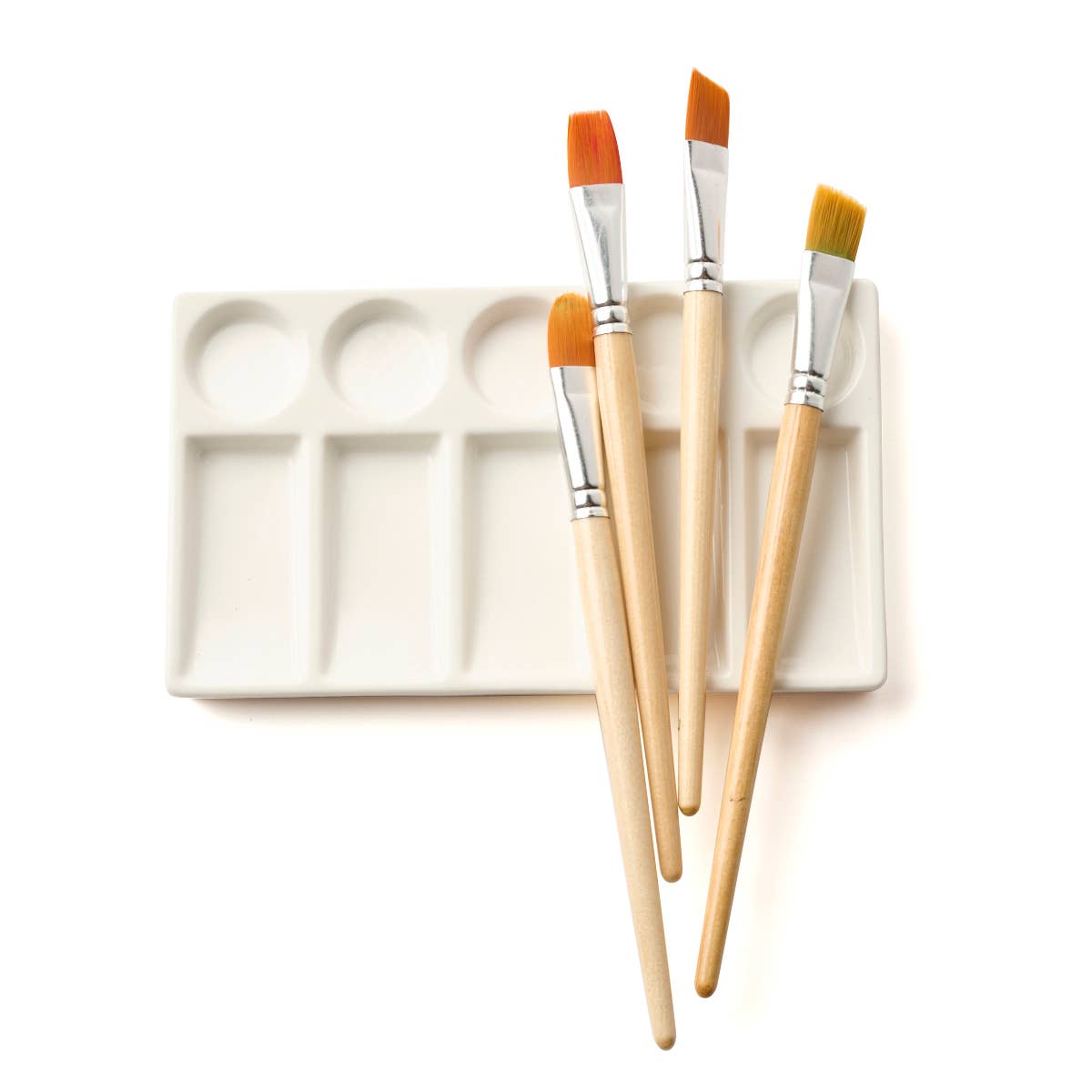 elseware unplug / eco-kids - Porcelain Palette - 10 Wells - Durable & Easy to Clean