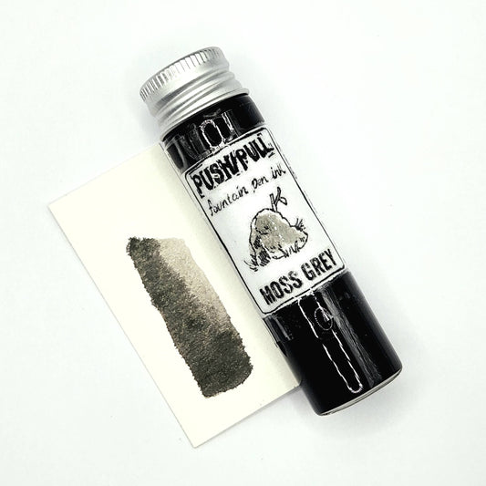 Push/Pull - Fountain Pen Ink - Moss Grey