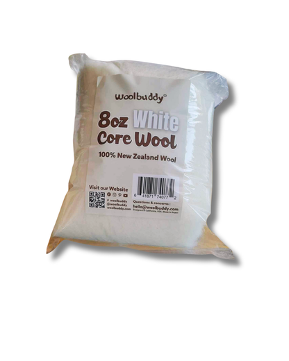 Woolbuddy - 8oz Core Wool for Needle Felting