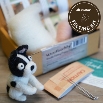 Woolbuddy - Needle Felting Puppy  Kit
