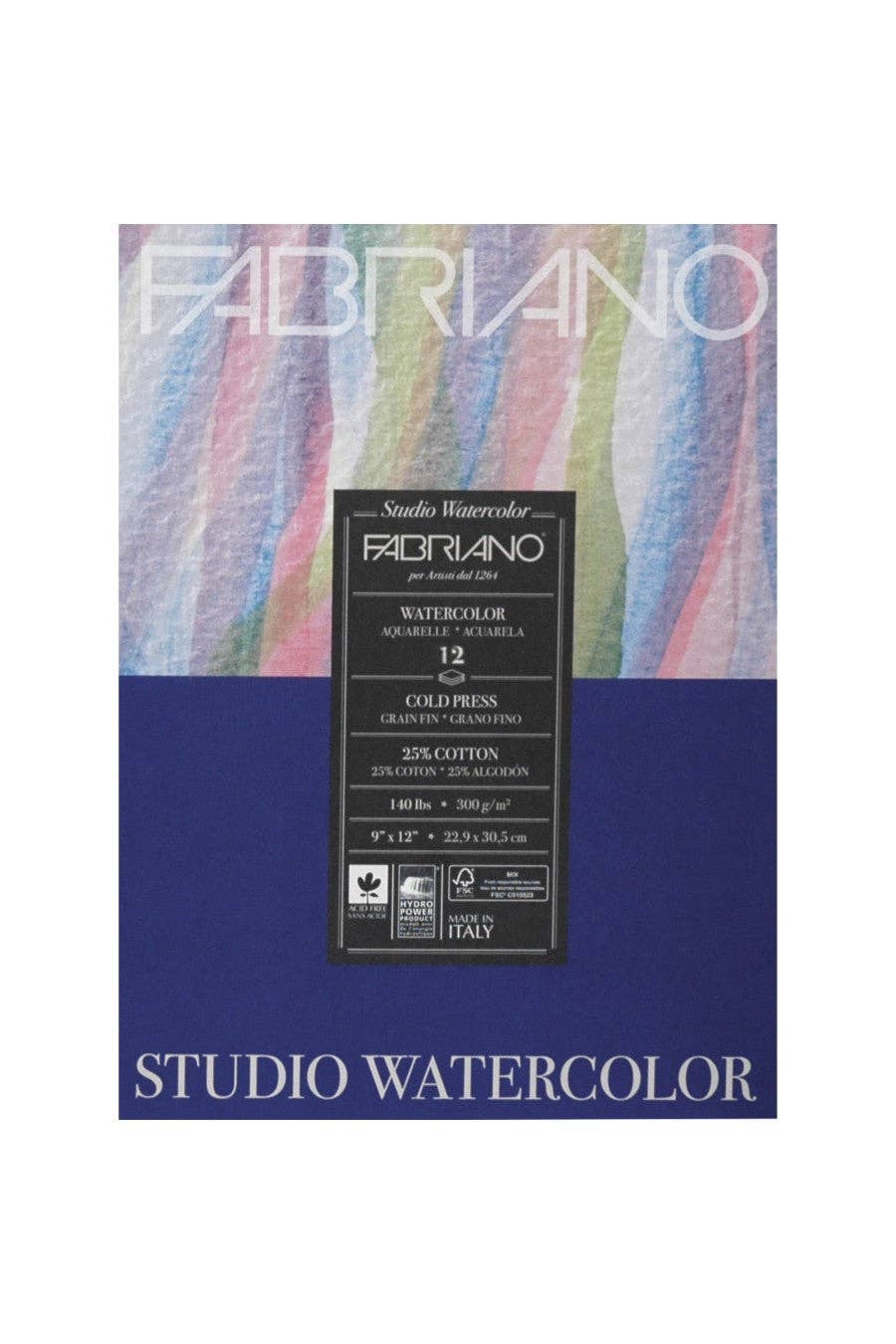 Fabriano Studio Watercolor Pad