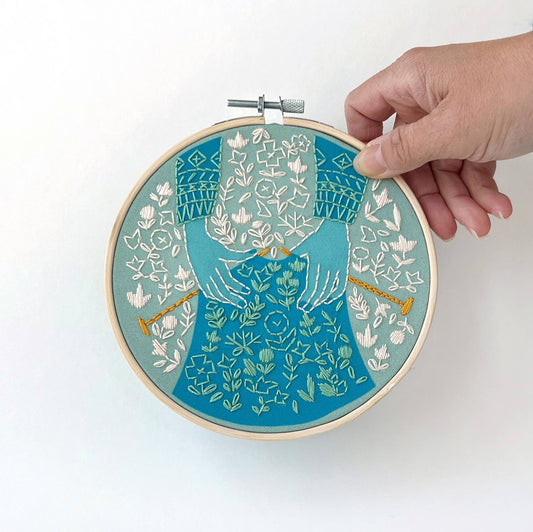 Rikrack - Knit Embroidery Kit