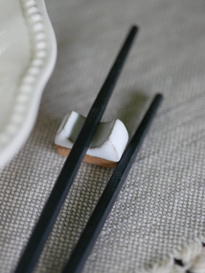 Busy Hands Studio - Brush Rest and Paintbrush Holder, Handmade Chopstick Holder