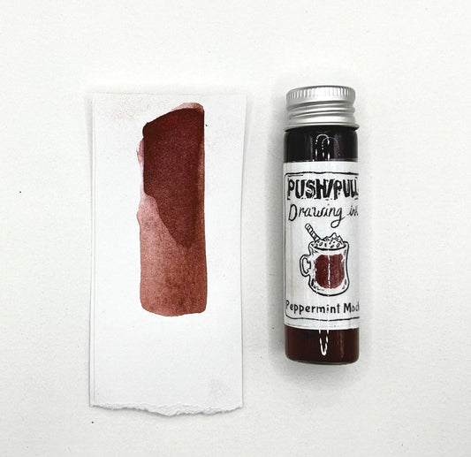 Push/Pull - Drawing Ink - Peppermint Mocha
