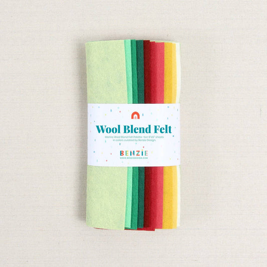 Benzie Design - Wool Felt Sheets, Christmas