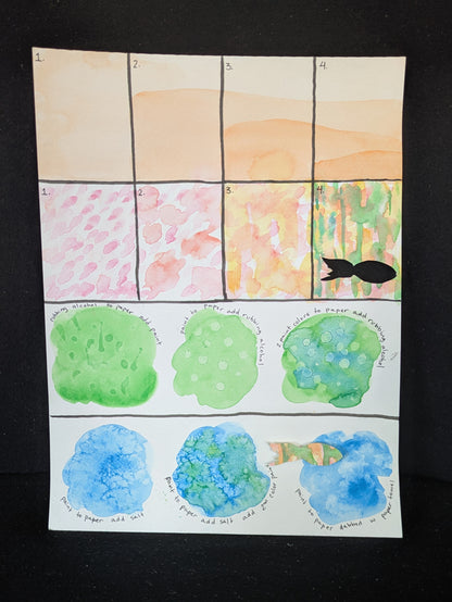 Sunday March 29th Experiments in Watercolor Level 2