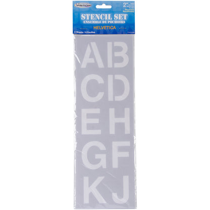 Color Factory Stencil Sheet Set 13"X4.5" 6/Pkg