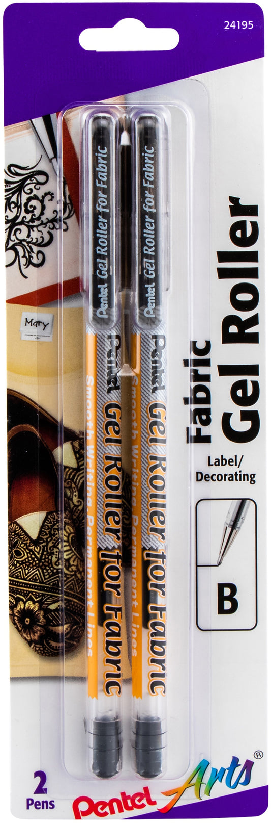 Pentel Fabric Gel Roller Pen