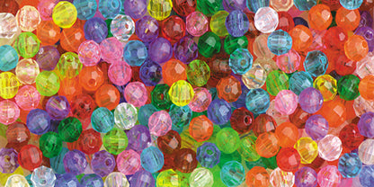 The Beadery Faceted Beads 6mm 1,080/Pkg - Multicolor