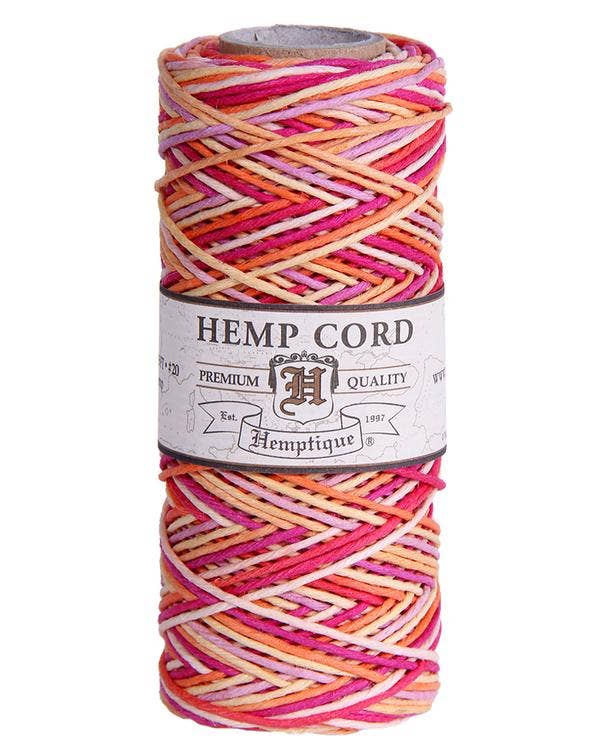 Hemptique - #20 1mm Hemp Cord Spools Variegated