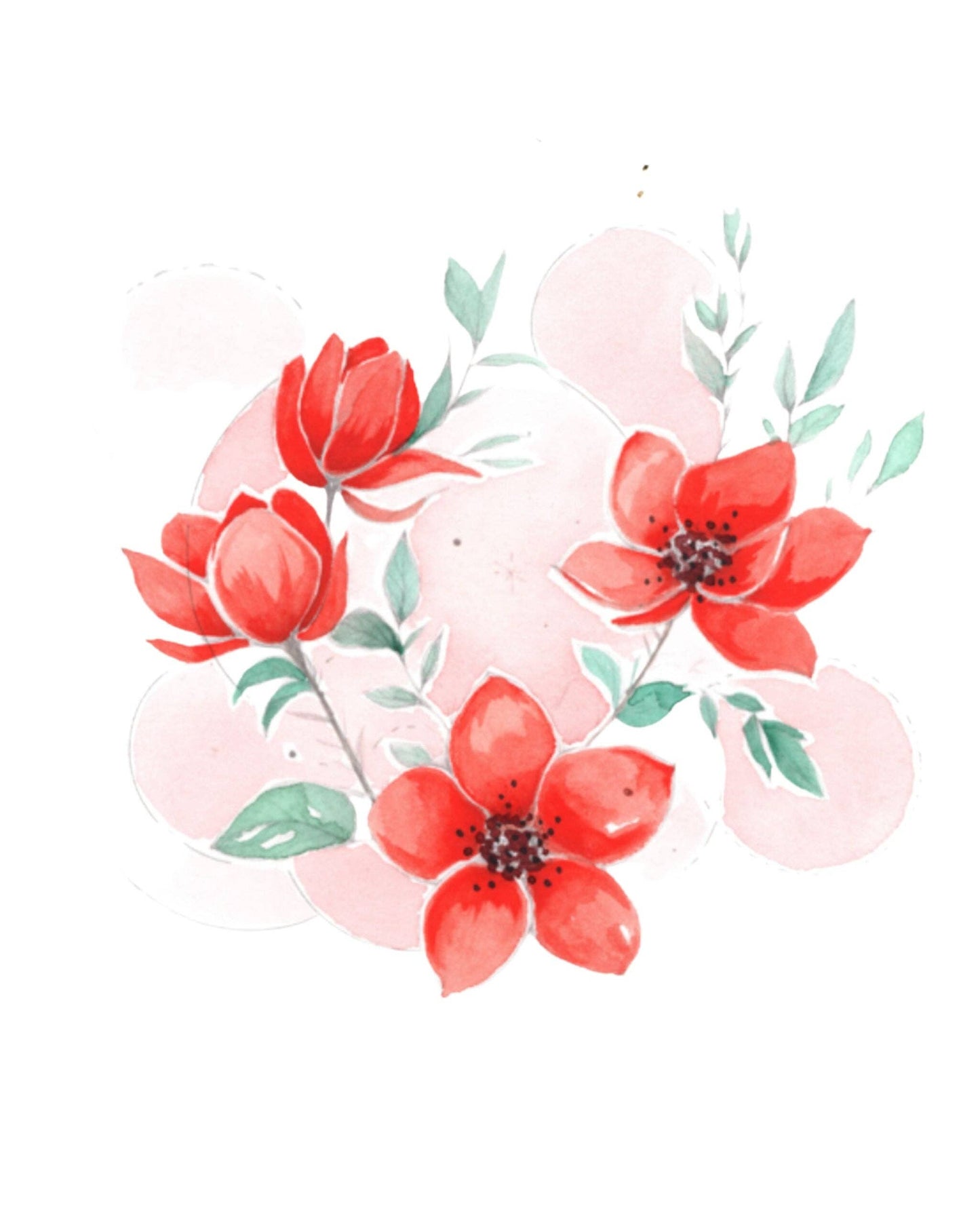 Willow Wolfe USA - Bold Flowers Watercolor Workbook