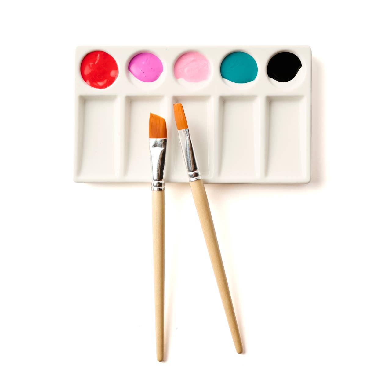 elseware unplug / eco-kids - Porcelain Palette - 10 Wells - Durable & Easy to Clean