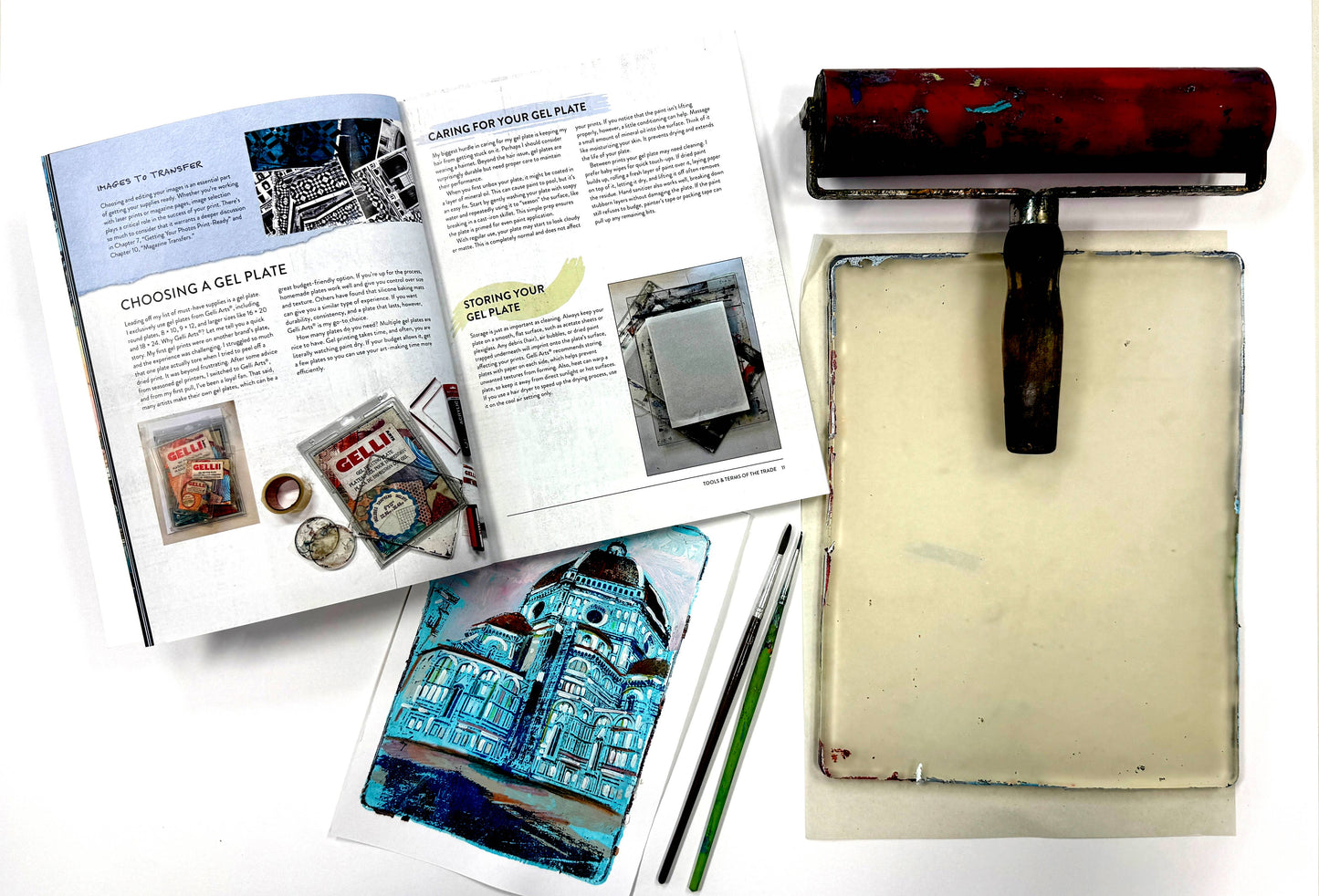Rocky Nook - The Gelli Arts Printmaker's Handbook
