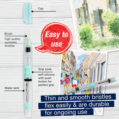 Faber-Castell / Creativity for Kids - Deluxe Refillable Artists' Water Paint Brush