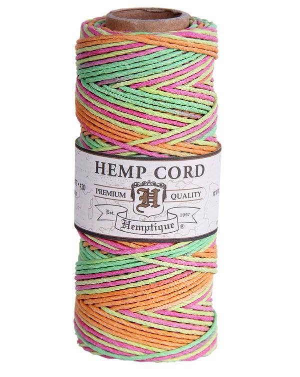 Hemptique - #20 1mm Hemp Cord Spools Variegated