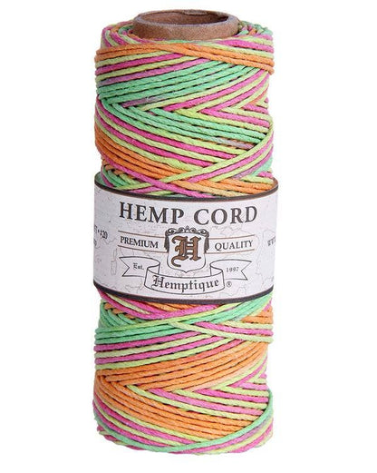 Hemptique - #20 1mm Hemp Cord Spools Variegated
