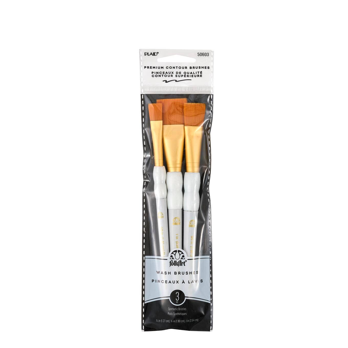 Plaid Crafts - FolkArt Wash Brush Set 3PC