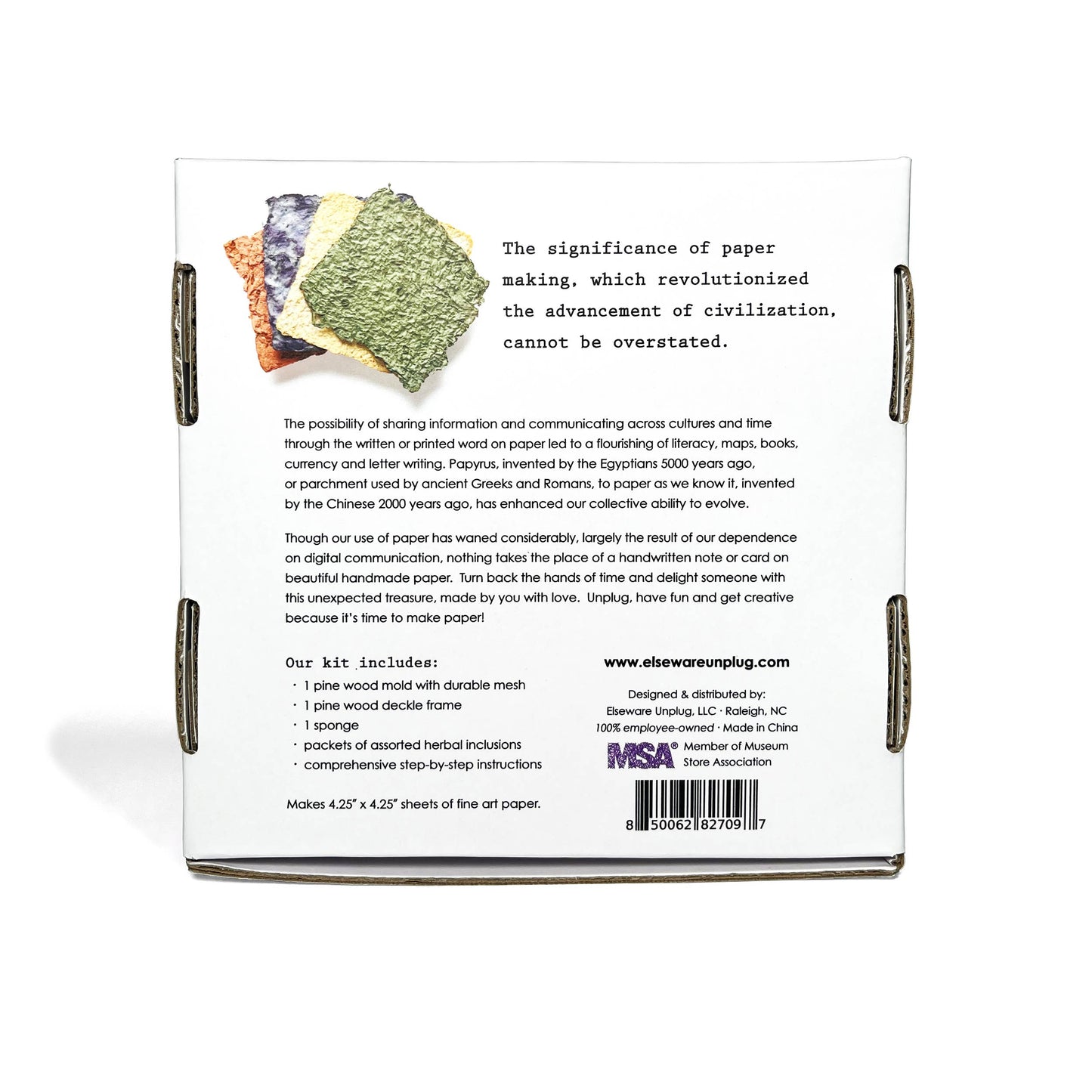 elseware unplug / eco-kids - Paper Making Kit - DIY Recycled Handmade Paper Craft