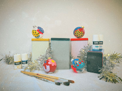 Saturday Nov 22nd Ornament Painting with Adrianne from Ponnopozz!