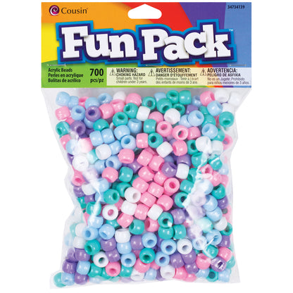 Fun Pack of Pastel Pony Beads