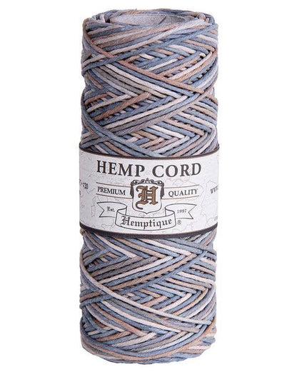 Hemptique - #20 1mm Hemp Cord Spools Variegated